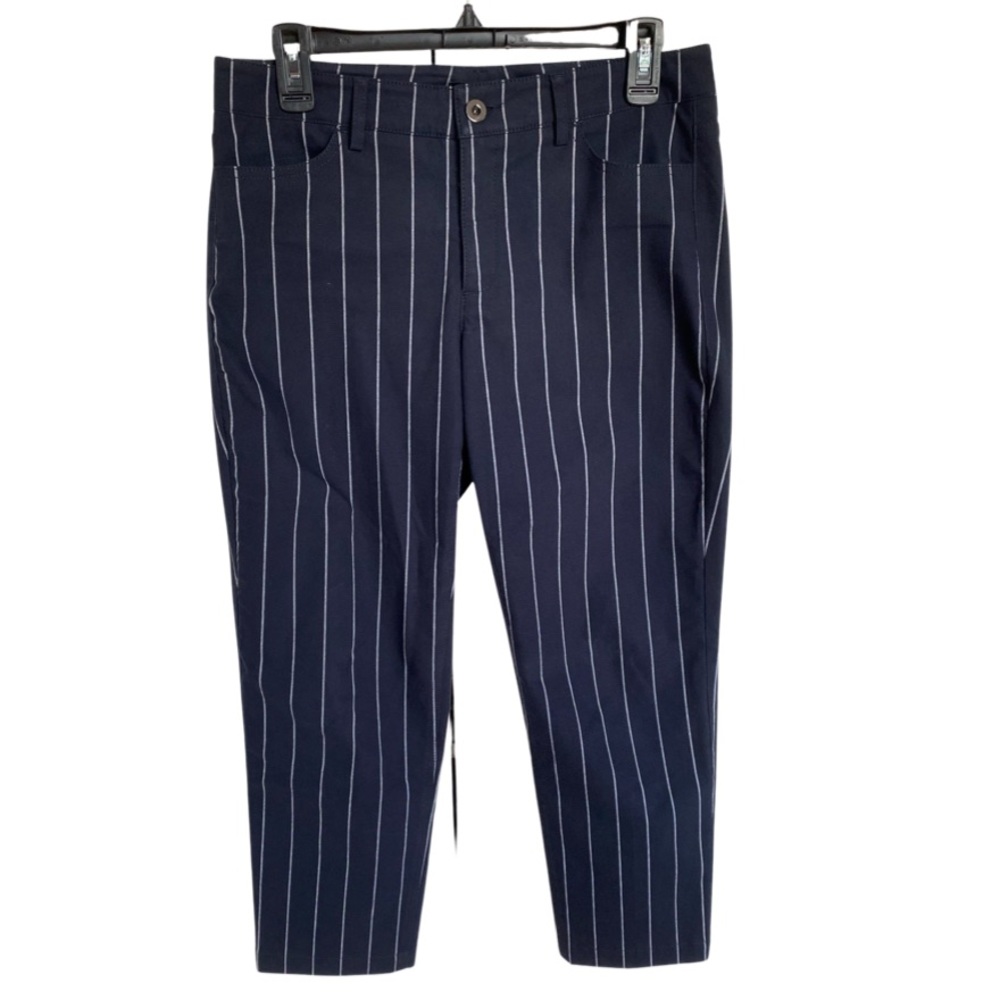 Worth Navy & White Trousers